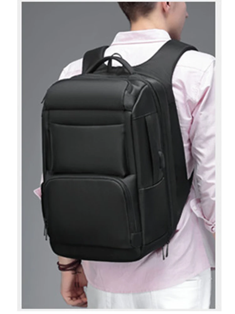 

New Nylon Backpack Travel Bag Large Capacity Men's Backpack Can Store 17-inch Computer Bag Mountaineering Bag