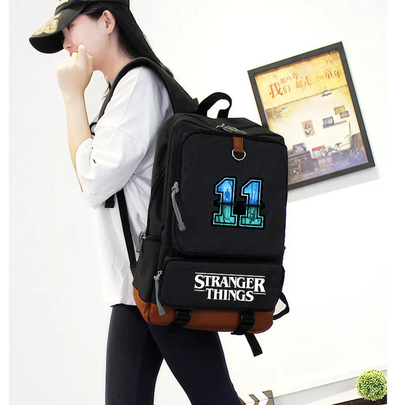 Рюкзаки IMIDO очень странные дела для школьников вместительные рюкзаки подростков