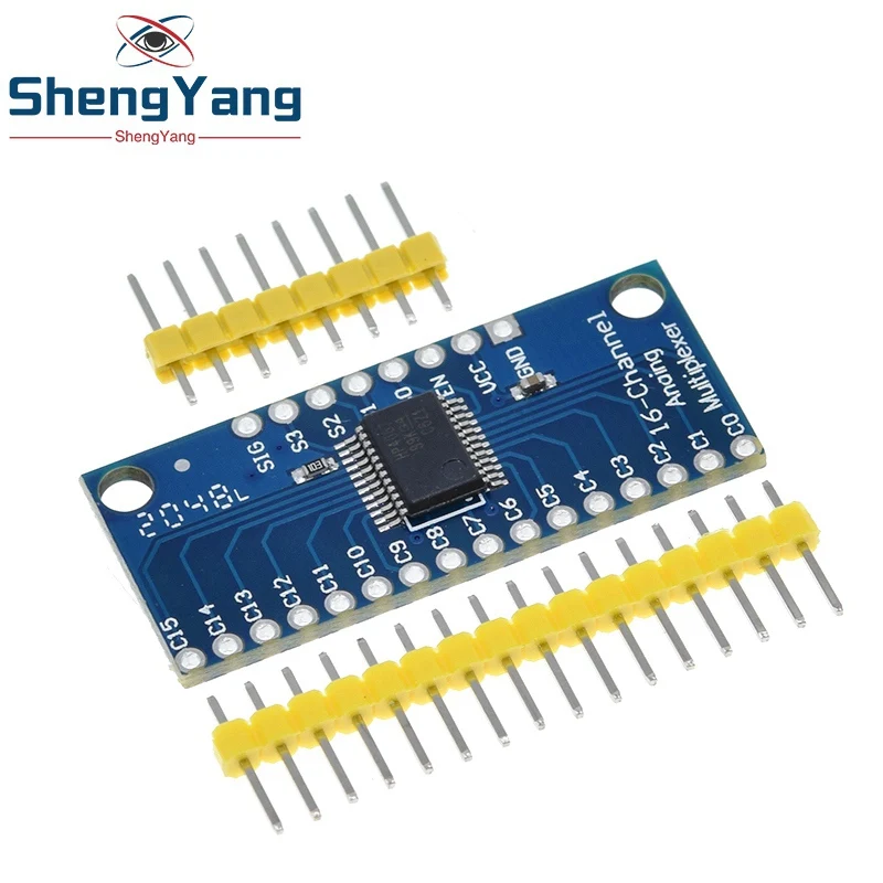 Шэньян CD74HC4067 16 канальный с аналоговым и цифровым дисплеем мультиплексор