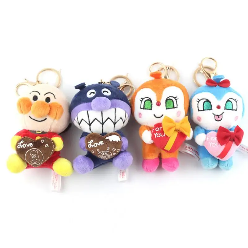 1 шт. Творческий очаровательны любовь Anpanman хлеб бактерий плюшевая сумка для