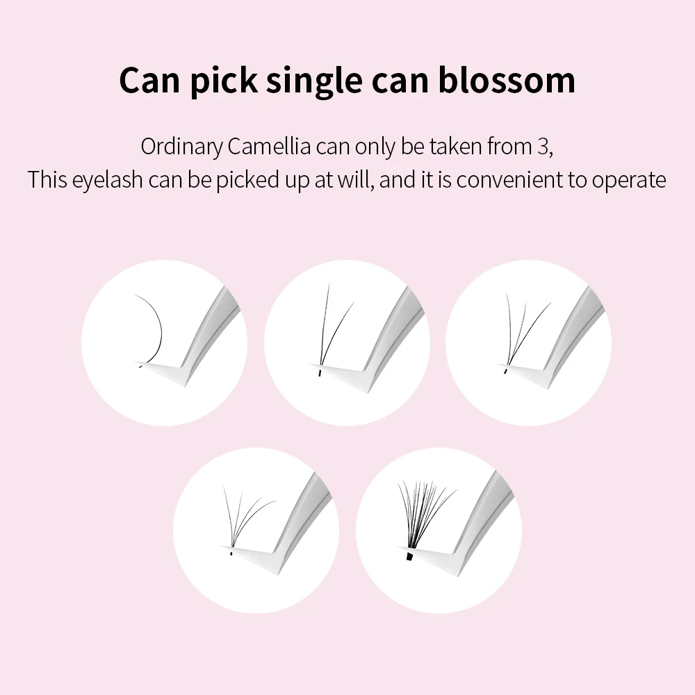 GLAMLASH Easy Fan цветение наращивание ресниц автоматический Быстрый веер