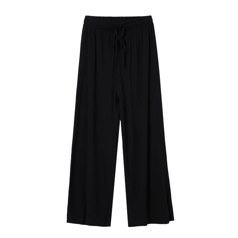 Home Casual Out Pants Comfortable Solid Modal Long Pants Women Sleep bottoms Female Lounge Wear Night пижамные штаны