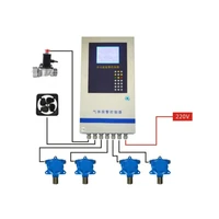 factory price alarm control panel lpg gas leak detection system