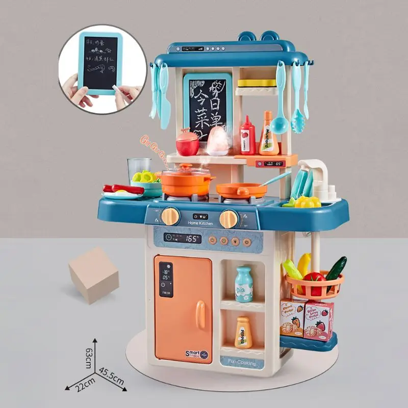 42 шт./компл. имитация кухонной игрушки спрей воды посуда детские набор кухонного