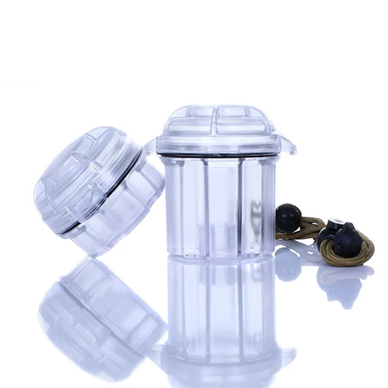 

Outdoor Gear Survival Capsule Waterproof Storage Container Battery Holder Box Case Tool Camping