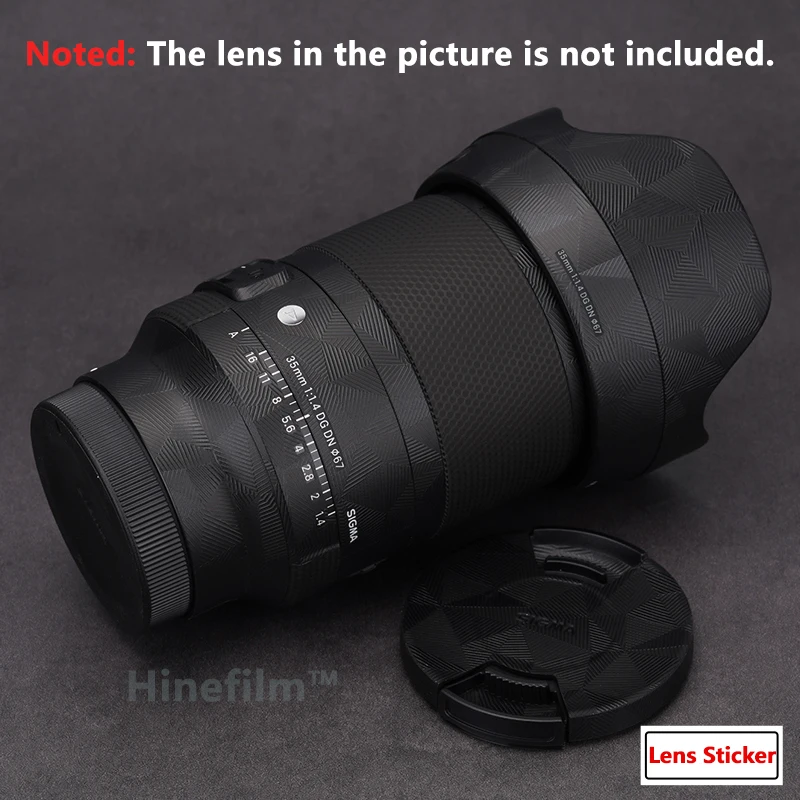 35 F1.4 Art / мм f1. 4 DG DN Защитная пленка для объектива Sigma Sony E Mount Premium Decal Наклейка |