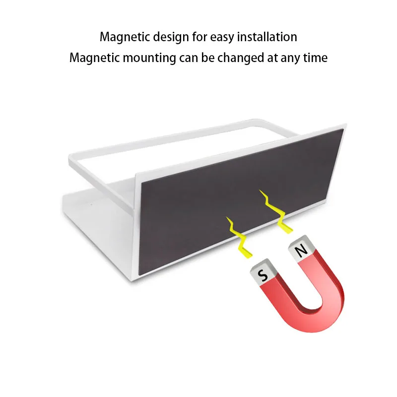 Магнитный держатель на холодильник боковая подставка декоративный кухонный
