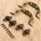 Комплект из 2 предметов, 67 м Кухня дверь для ящика шкафа тянуть ручки Пластик ручки и ручки шкафа Ретро мебельные ручки мебельная фурнитура