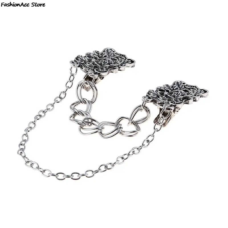 Кардиган Свитер блузка брошь для шали рубашка воротник Ретро стиль утка зажим