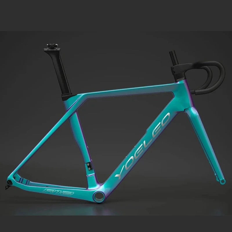 R12 супер быстрый углеродный руль для велосипеда плоский диск набор тормозных