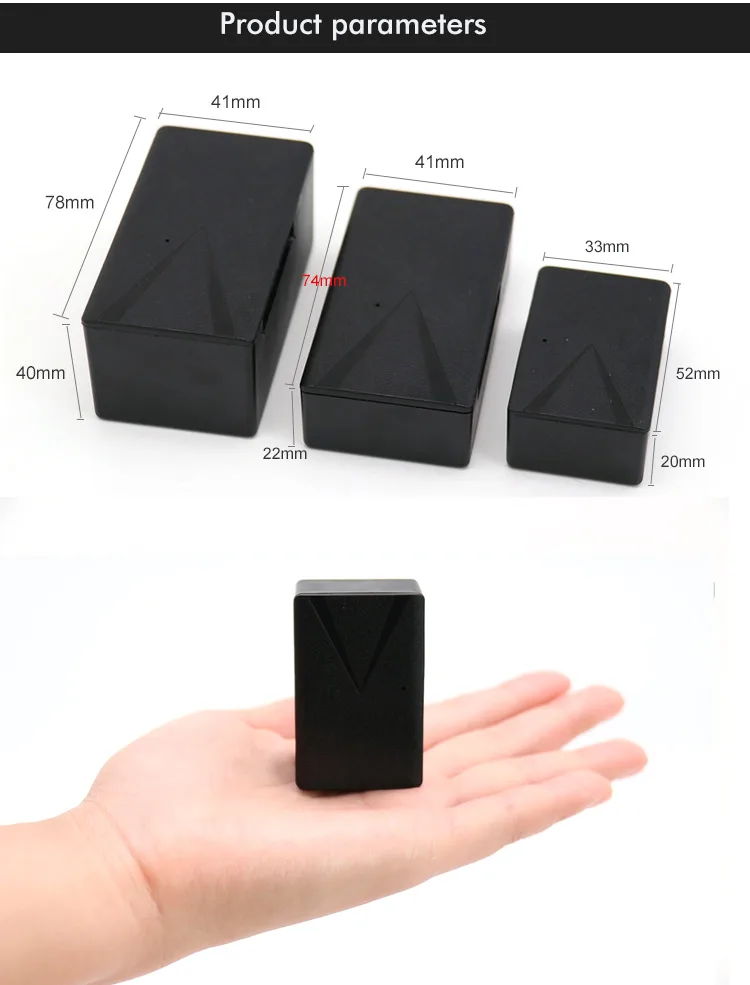 GPS GSM трекер TooGee для отслеживания автомобиля AT4 с длительным временем работы