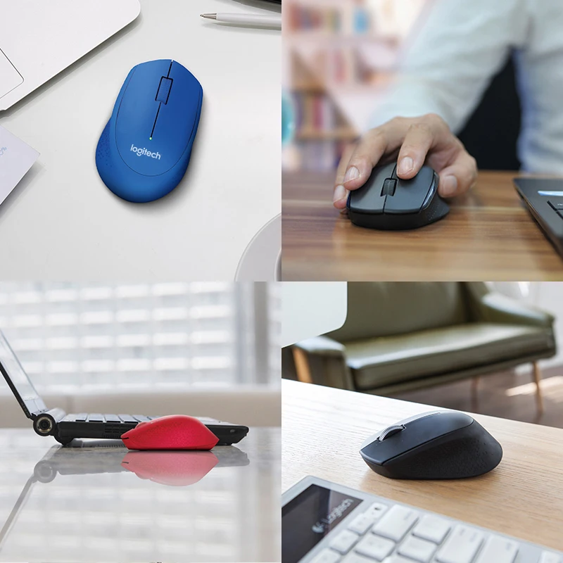 Мышь Logitech M280 Беспроводная с USB 1000DPI 2 4 ГГц | Компьютеры и офис