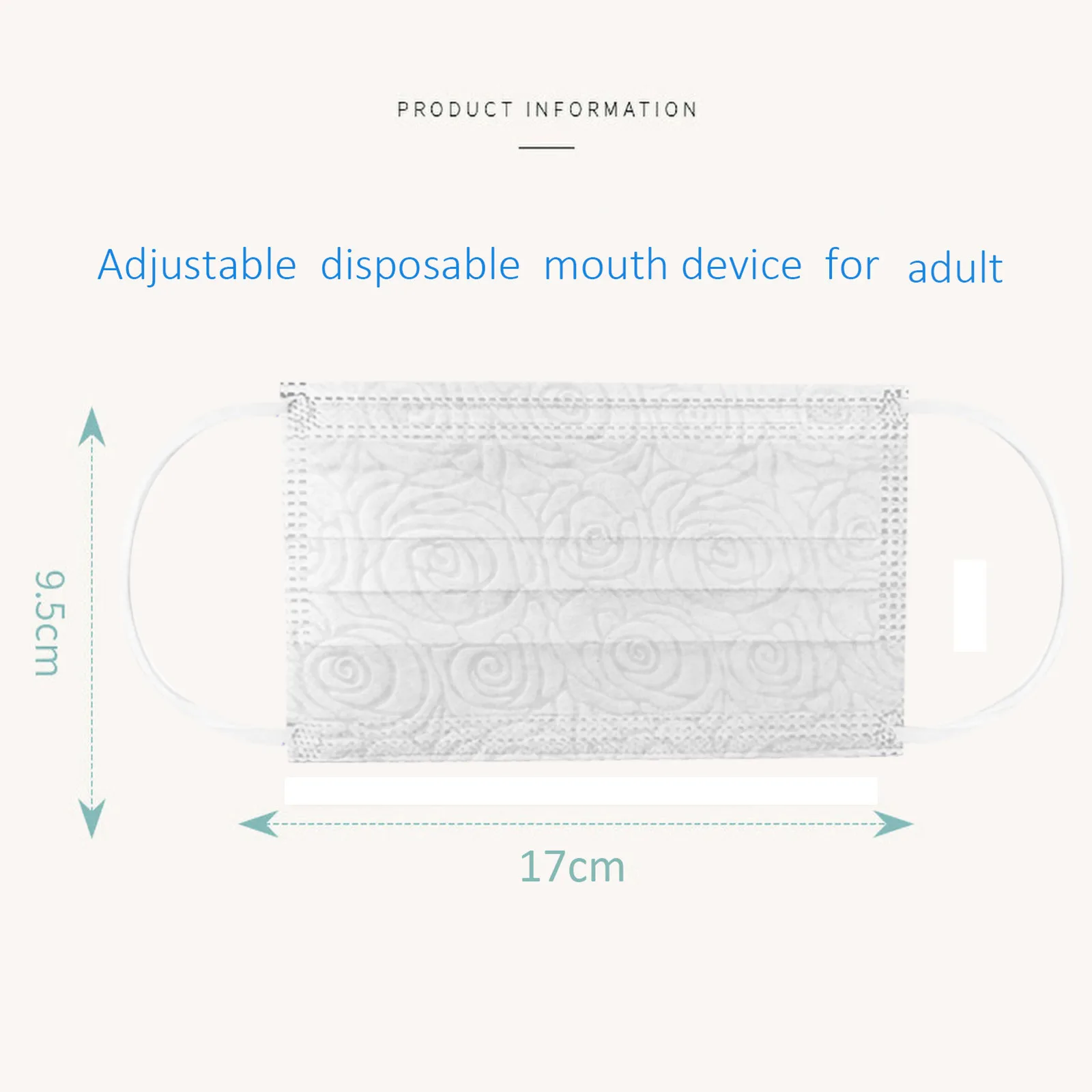 

Adult Man Women Rose Mask Disposable Mask Industrial 3Ply Ear Loop 10PCS Mouth Face Masks For Face Shield Mascarillas