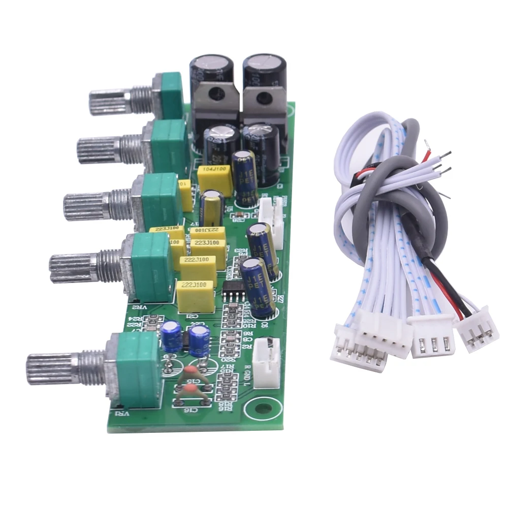 Tenghong NE5532 усилитель сабвуфера Tone Board 2 1 AC12V-15V преампер высокие частоты ультра