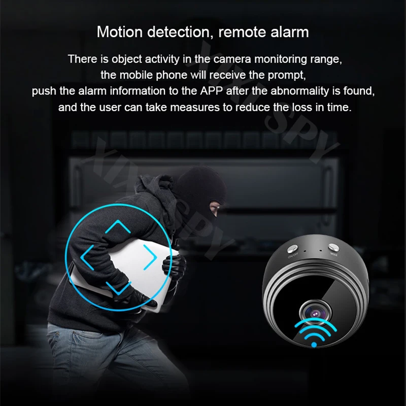 Мини Wi Fi камера IP hd секретная микро маленькая 1080p Беспроводная videcam для дома и