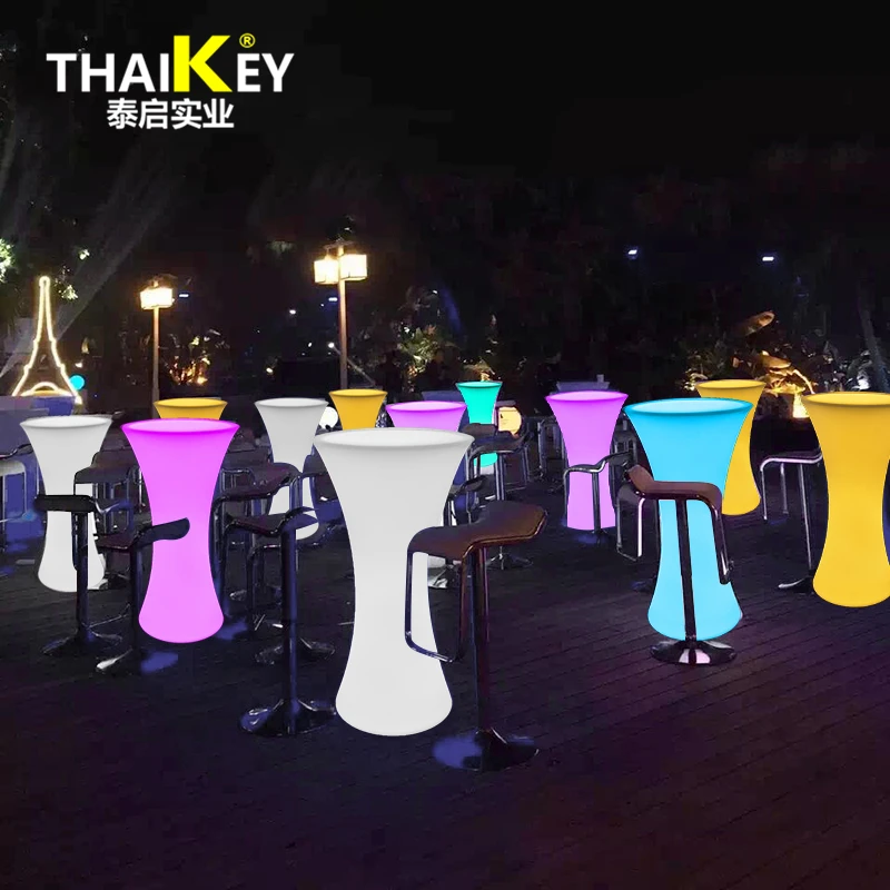 

Новинка 2020, перезаряжаемый светодиодный коктейльный стол с подсветкой, креативная мебель, мебель для дискотеки, бара, ночного клуба