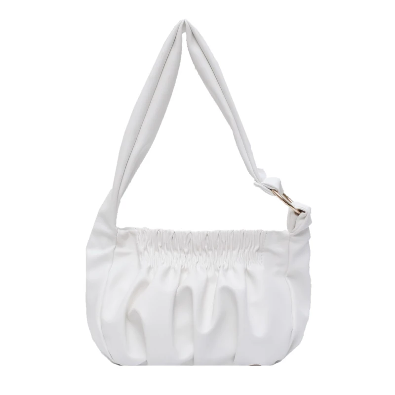 

AXUKES Small Solid Color Soft PU Leather Shoulder Bags For Women 2020 Summer Elegant Handbags Female Travel Fashion Hand Bag