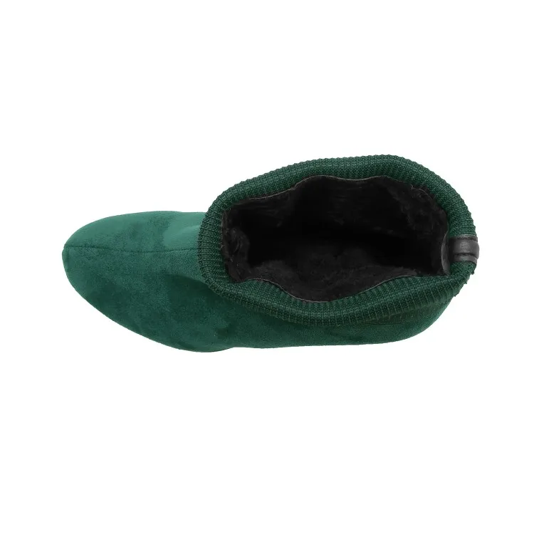 Женские ботильоны с круглым носком и рукавом размеры 10-15 | Обувь