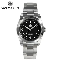 san martin 2021 36mm explore series vintage men sports watches luxury sapphire automatic mechanical watch 10bar bgw 9 sn0021a