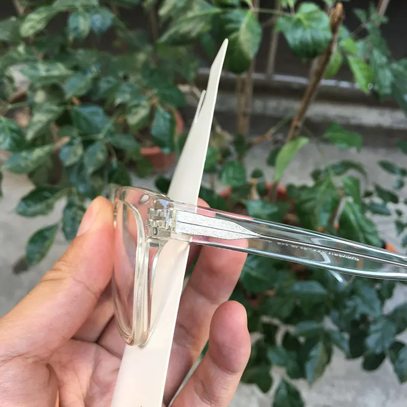 Женские прозрачные прямоугольные ацетатные оправы для очков|Женские очки кадры|