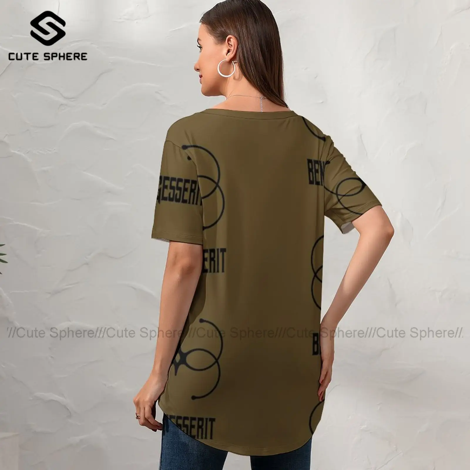 

Dune Tee Shirt Funny Graphic Lady T Shirt V Neck Short Sleeve Summer T-Shirt Large Size