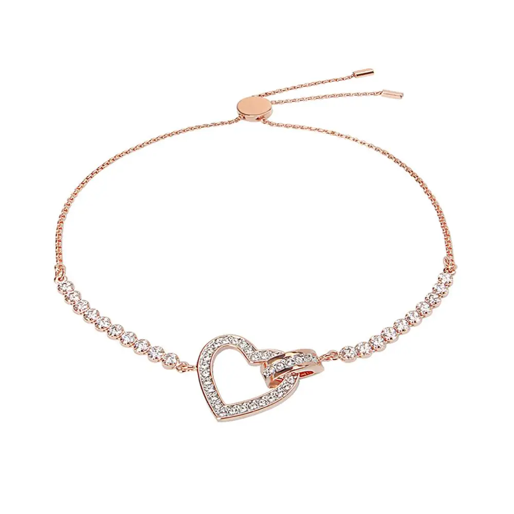 Rose gold5368541 Подлинный и абсолютно браслет Swarovski Duo Evil Eye - Окраска металла: Rose gold5368541