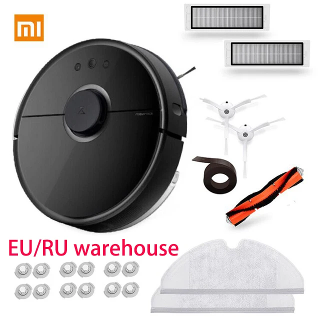 Xiaomi Roborock S50 S55 пылесос 2 робот приложение управление Умный планируемый подметания и влажной уборки Версия ЕС Быстрая - Цвет: S55 P4