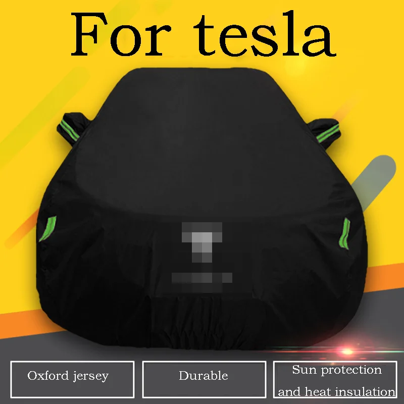 For Tesla MODEL S/X/3 outdoor anti-ultraviolet car cover sunscreen waterproof and dustproof car cover