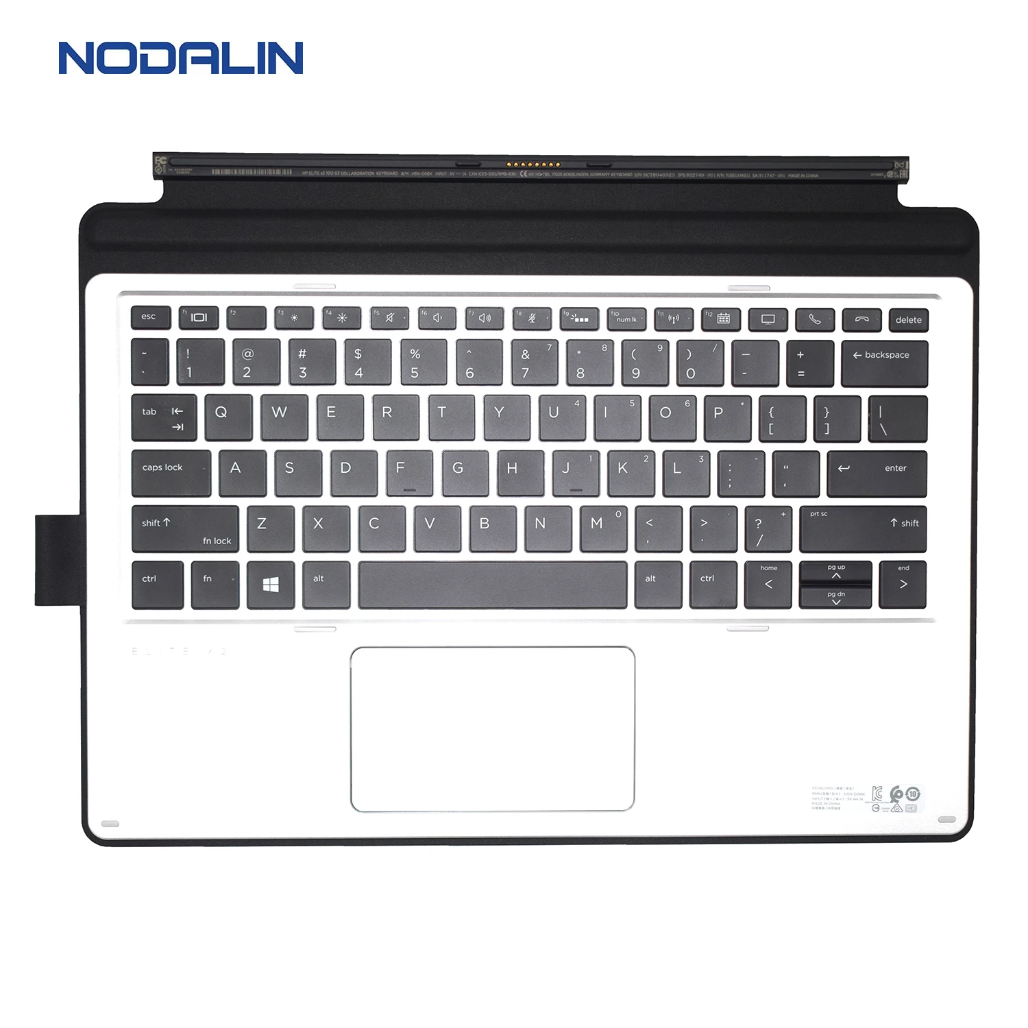 New For HP Eltite X2 1012 G2 Collaboration Keyboard HSN-D06K US Travel | Laptop Frames