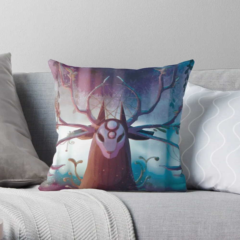 

Alpha Stag Throw Pillow Pillow Case Polyester Home Decora Pillowcases Throw Pillow Case kussensloop almohada poszewka