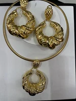 african gold wedding jewelry sets for women earrings and necklace set for womens jewelry gifts%e2%80%a6