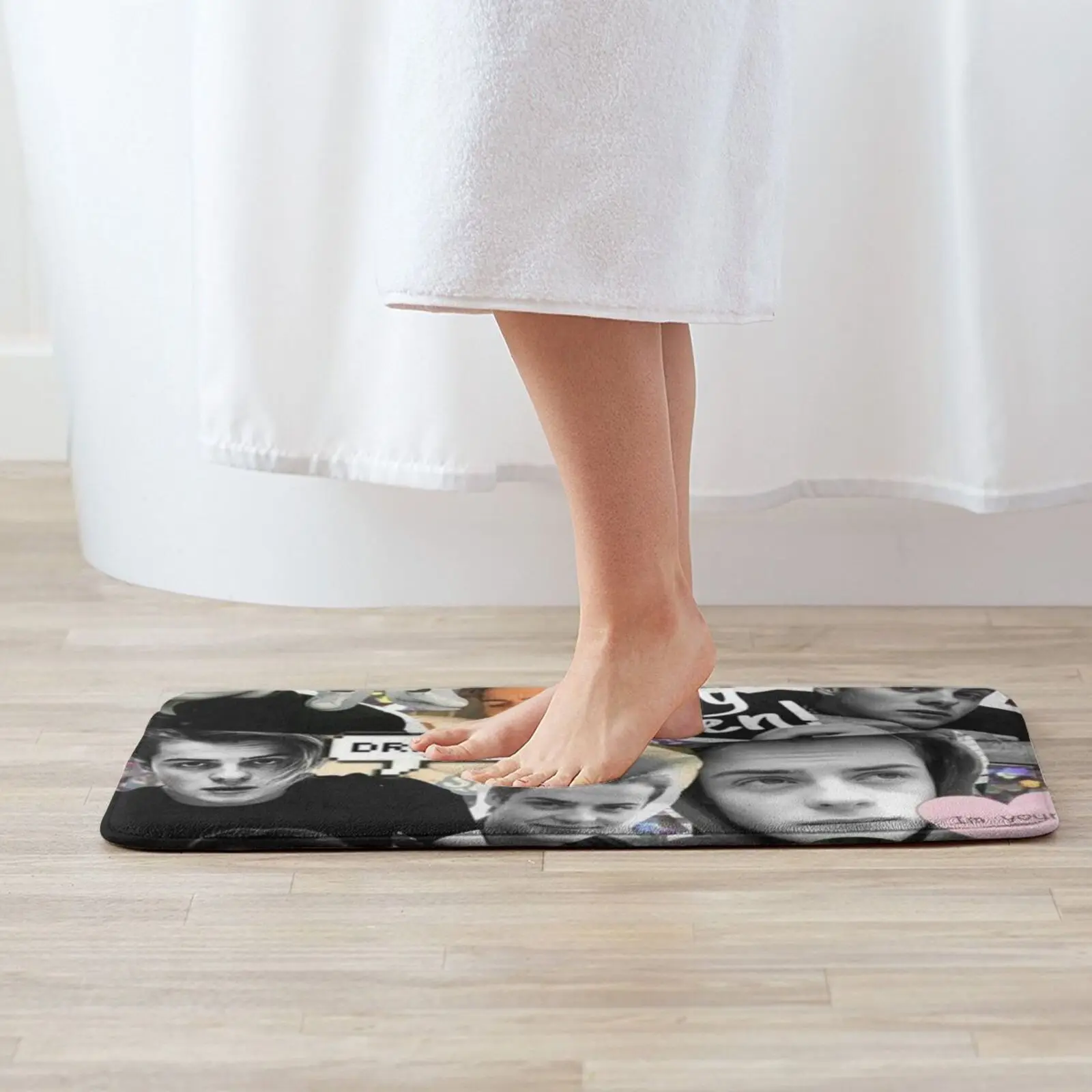 Коврик для ковриков Herman Tommeraas Мягкий Нескользящий актера Голливуд Роджерс