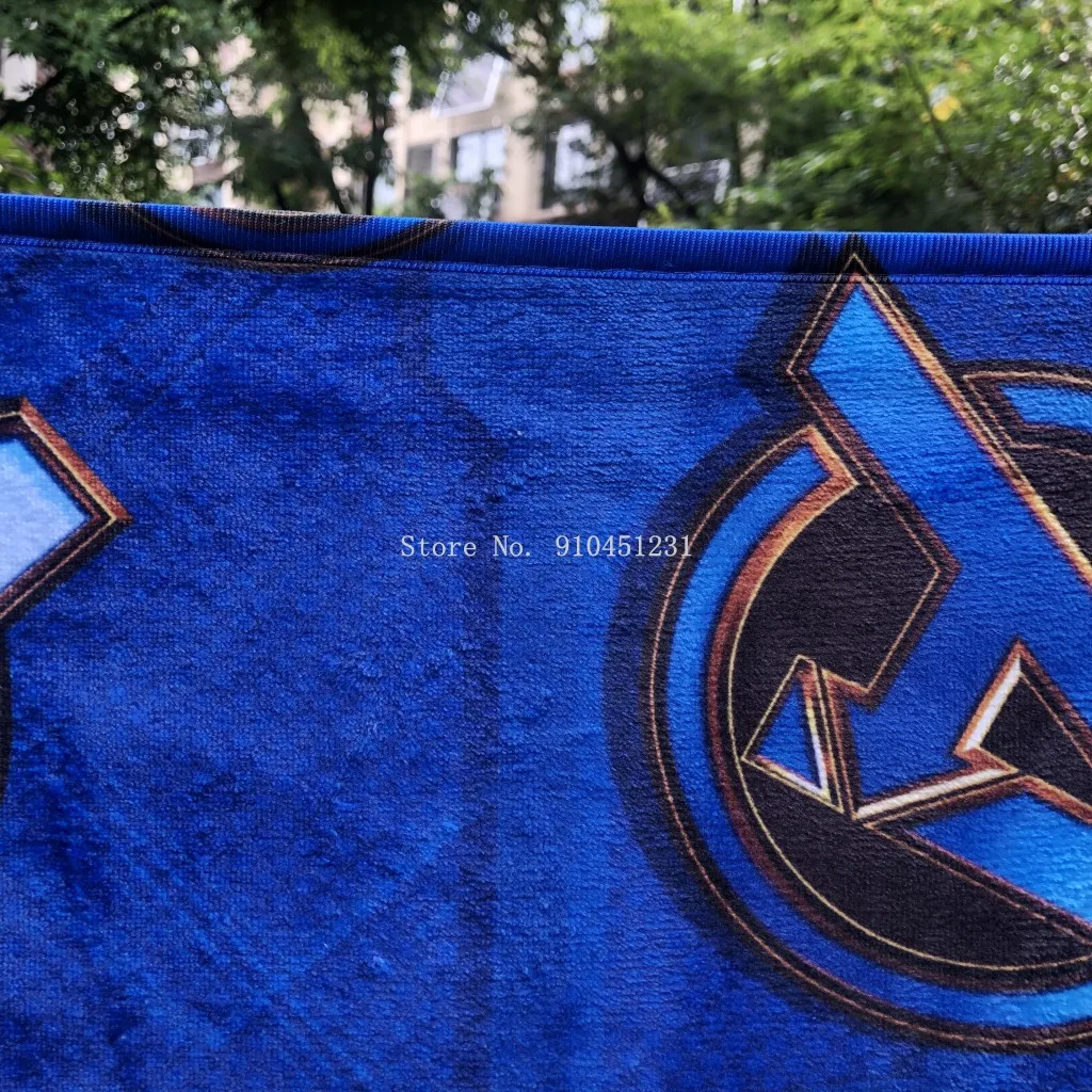 Хлопковое пляжное полотенце мстители одеяло Железный человек Халк для взрослых