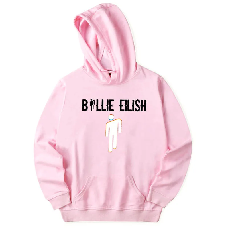 Billie Eilish, забавная толстовка унисекс для мужчин и женщин, топы размера плюс, пастельные цвета, уличная одежда, camiseta hombre, Harajuku Styl Billie Eilish
