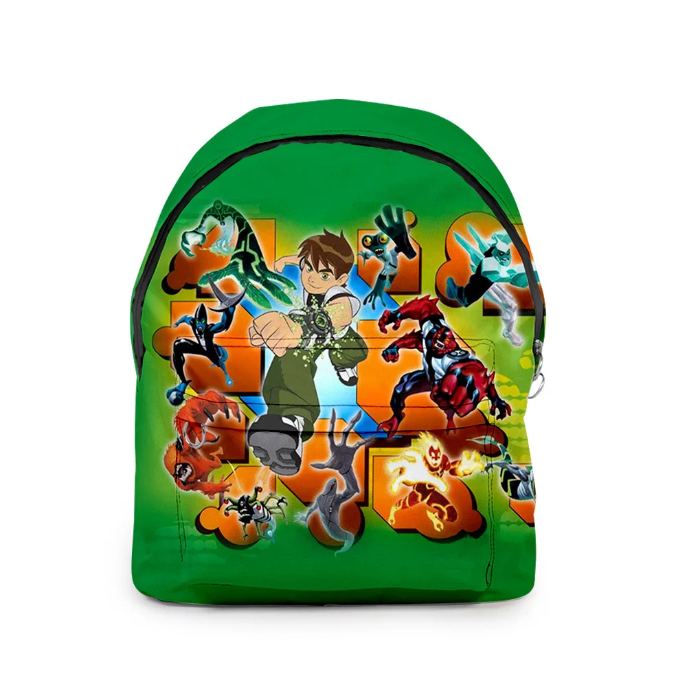 40 см детский школьный рюкзак Ben 10 с мультяшным рисунком для мальчиков