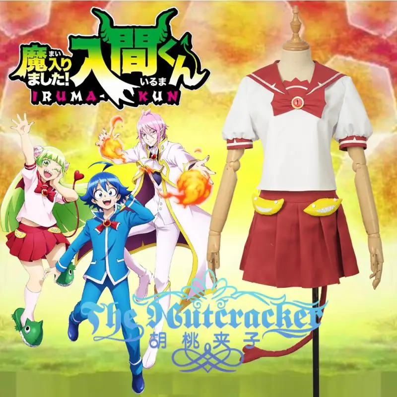 

Anime Mairimashita! Iruma-kun Clara Valac Cosplay Costume Welcome to Demon School Uniform For Women Men Custom Made