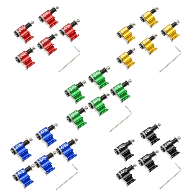

H053 Hydraulic Hose Fixed Clamp Shifters Brake Line Pipe Buckle Frame Cable Conversion Organizer,Bike Cable Guide Adapter