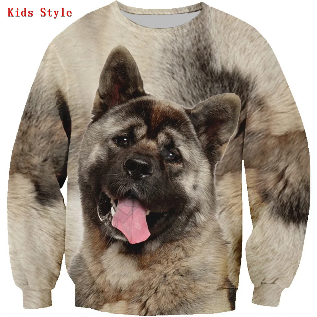 Affenpinscher 3d printed Hoodies Pullover Boy For Girl Long Sleeve Shirts Kids Funny Animal Sweatshirt