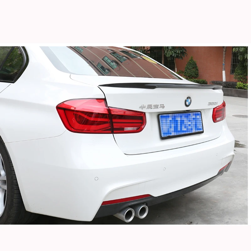 Спойлер для BMW F30 F80 M3 из углеродного волокна M Performance Style 2012 Up 320i 328i 335i 326D