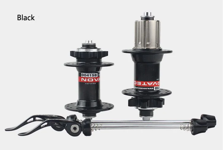 Novatec велосипедная ступица MTB D041SB D042SB горный велосипед втулки передние+ задние+ быстросъемный комплект дисковых подшипников 28 32 36 отверстий
