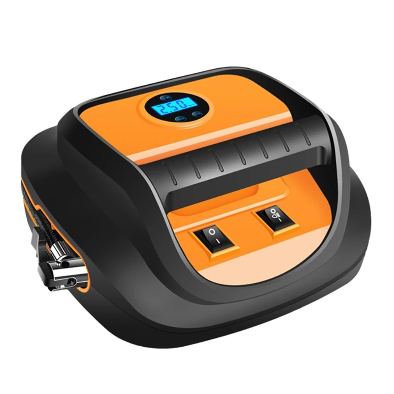 

12V Portable Car Air Pump Digital Display Preset Tire Pressure Car Tyre Pump