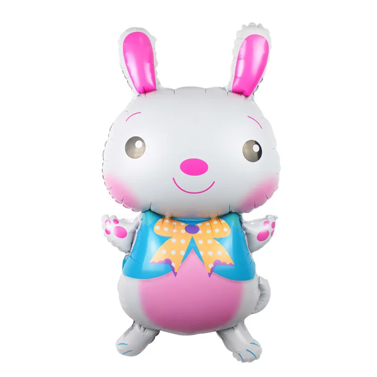 

Animal balloon cute rabbit balloon Easter balloon baby birthday party decoration aluminum foil balloon wholesale