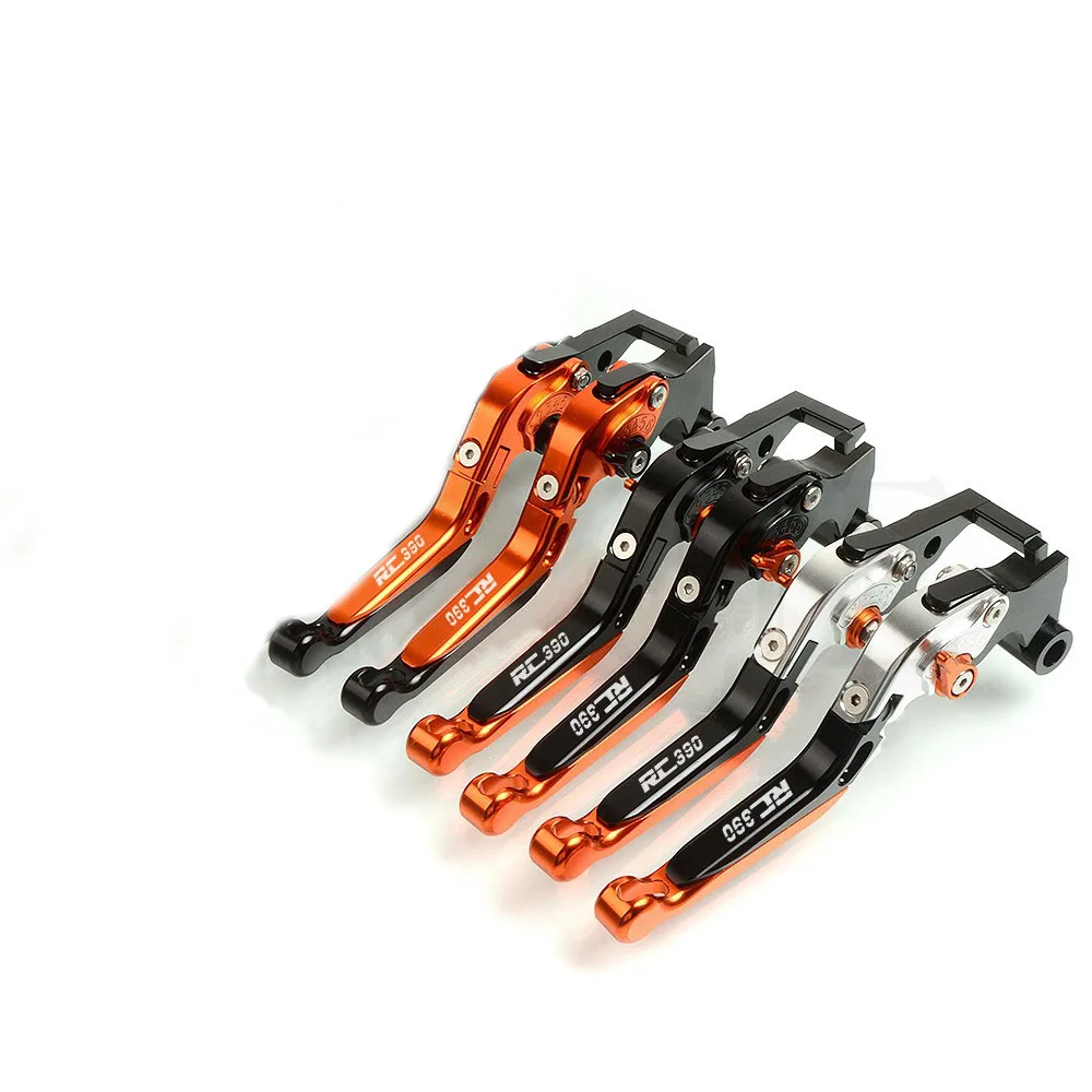 

Foldable adjustable Motorcycle Handlebars Brake Clutch Lever for KTM 390 Duke RC390 with logo