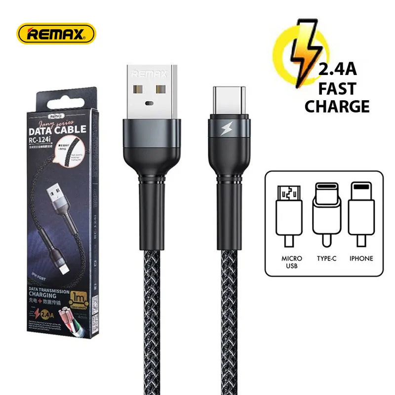 Плетеный кабель REMAX из алюминиевого сплава для быстрой зарядки и - Цена: 290.52