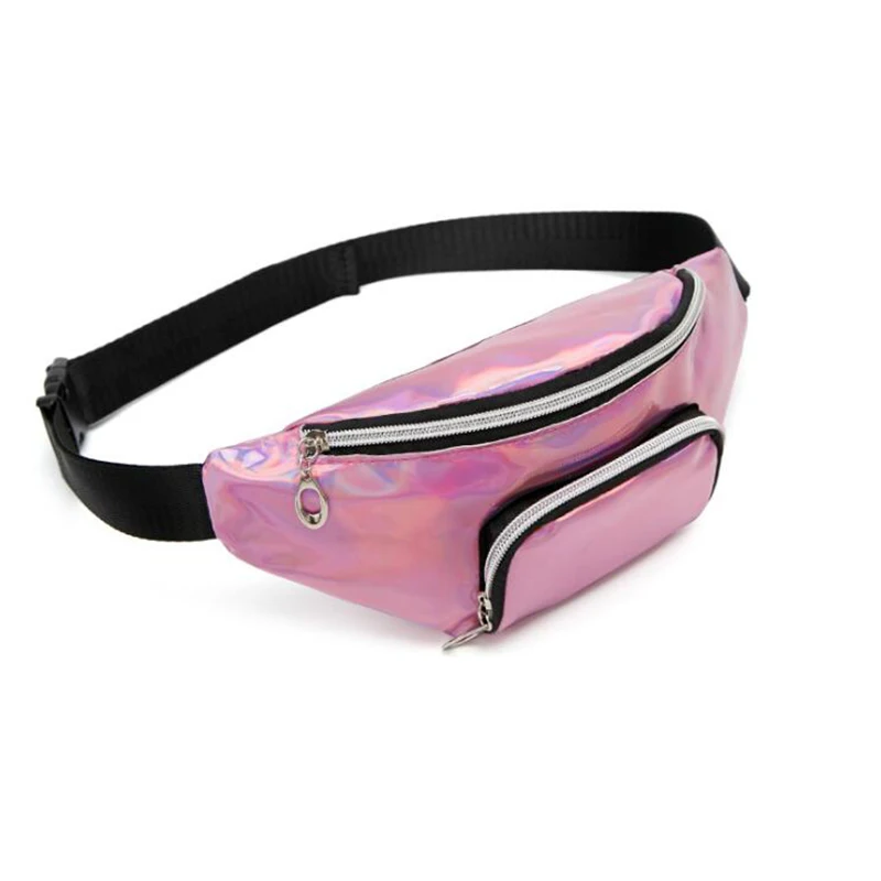 Поясная Сумка UOSC голографические блестки Женская поясная сумка Лазерная