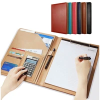 clipboard folder portfolio leather storage clipboard with cover for legal pad holder letter size a4 writing pad
