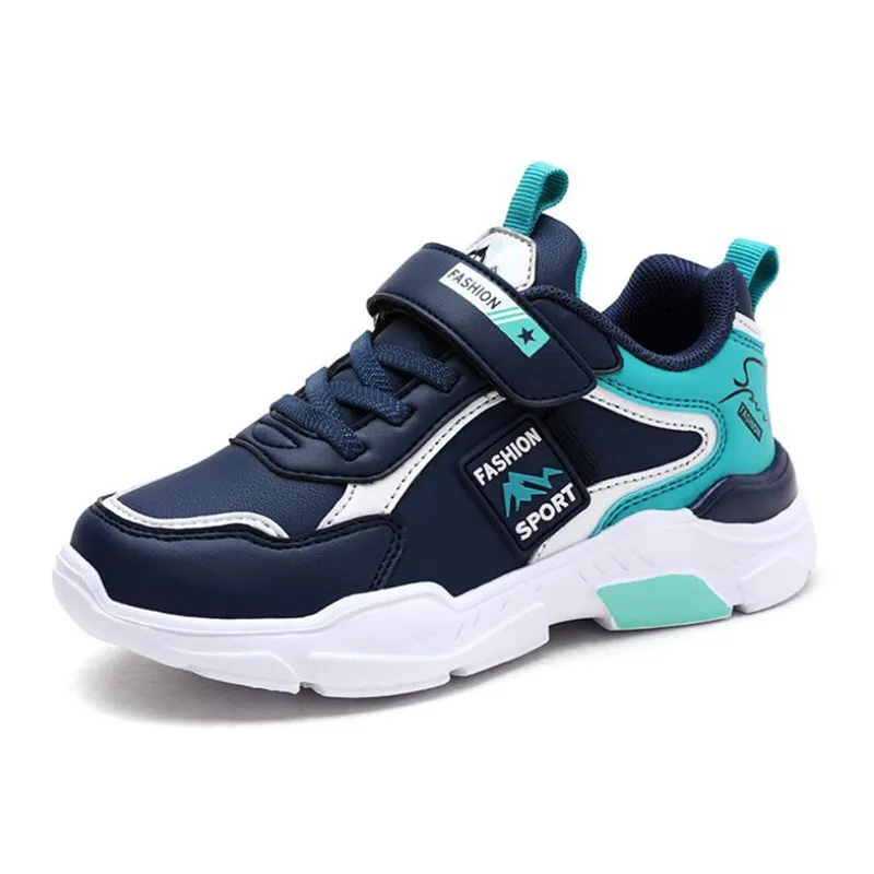 Кроссовки детские кожаные повседневная обувь для бега с воздушной подушкой