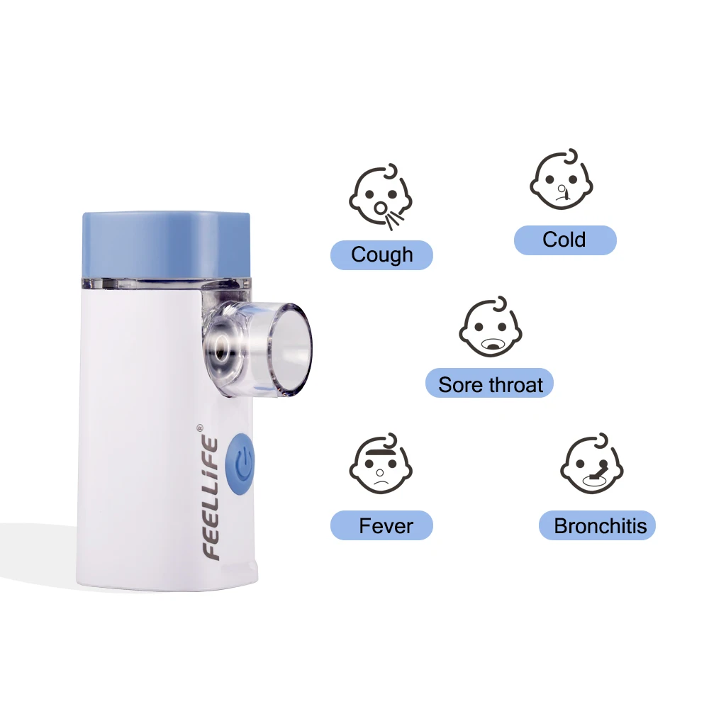 Ручной миниатюрный ингалятор Feellife бесшумный с автоочисткой для