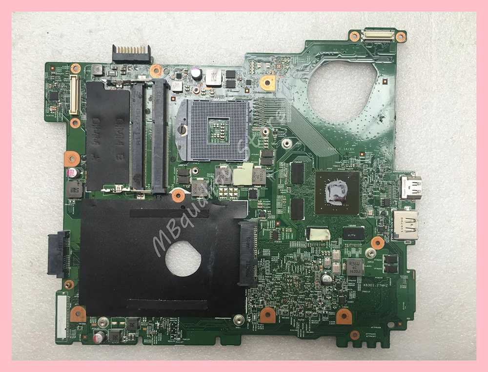 Бесплатный процессор N5110 материнская плата для DELL inspiron 15R N5510 материнская плата CN-0J2WW8 0J2WW8 HM67 DDR3 GT525M 1 ГБ протестирована