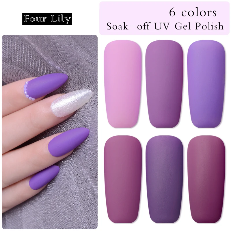 Гель-лак для ногтей Четыре лилии 5 мл | Красота и здоровье